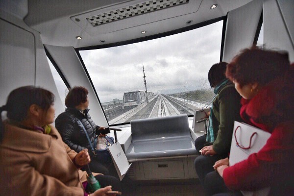 Shanghais förarlösa tunnelbana